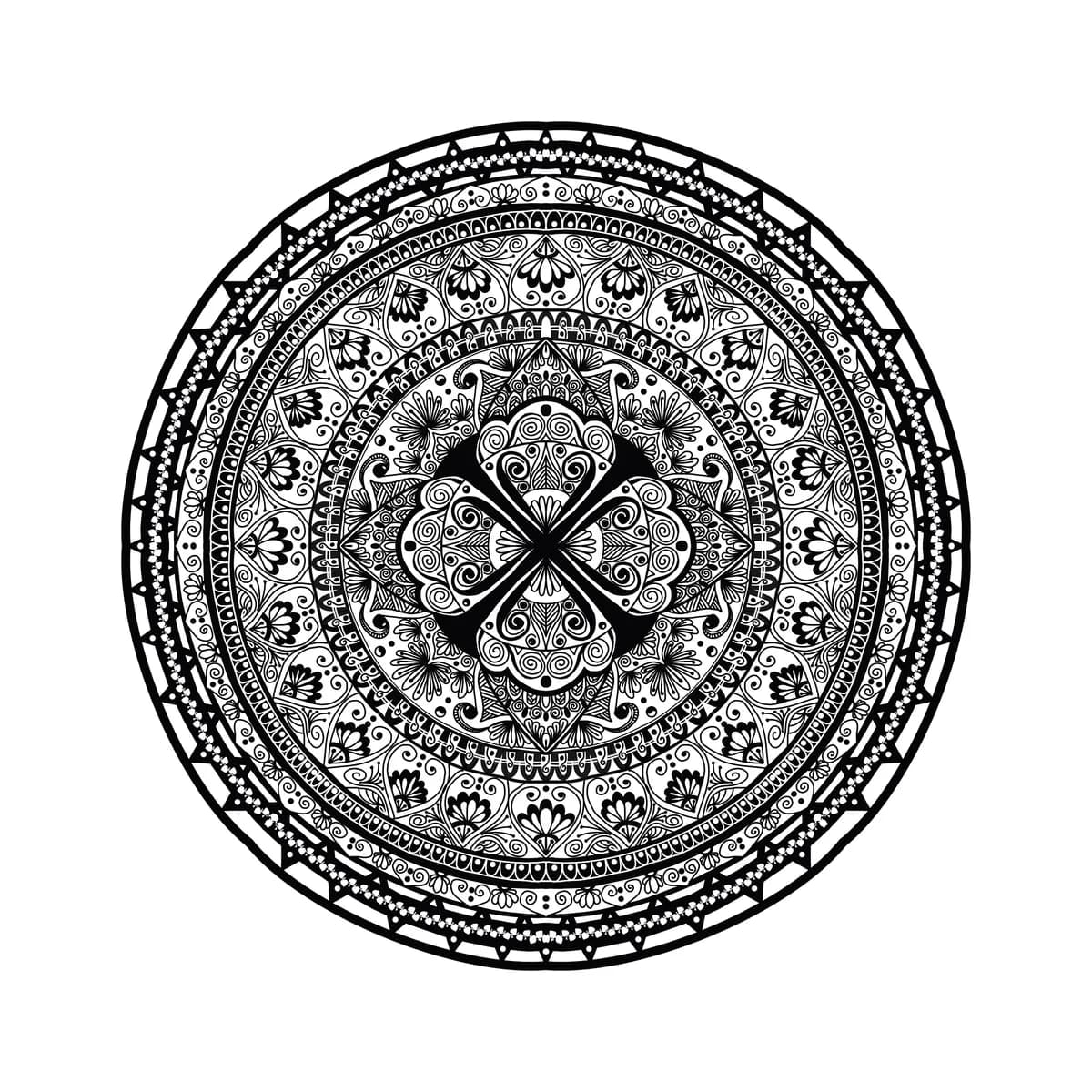 Mandala Cards, set of six