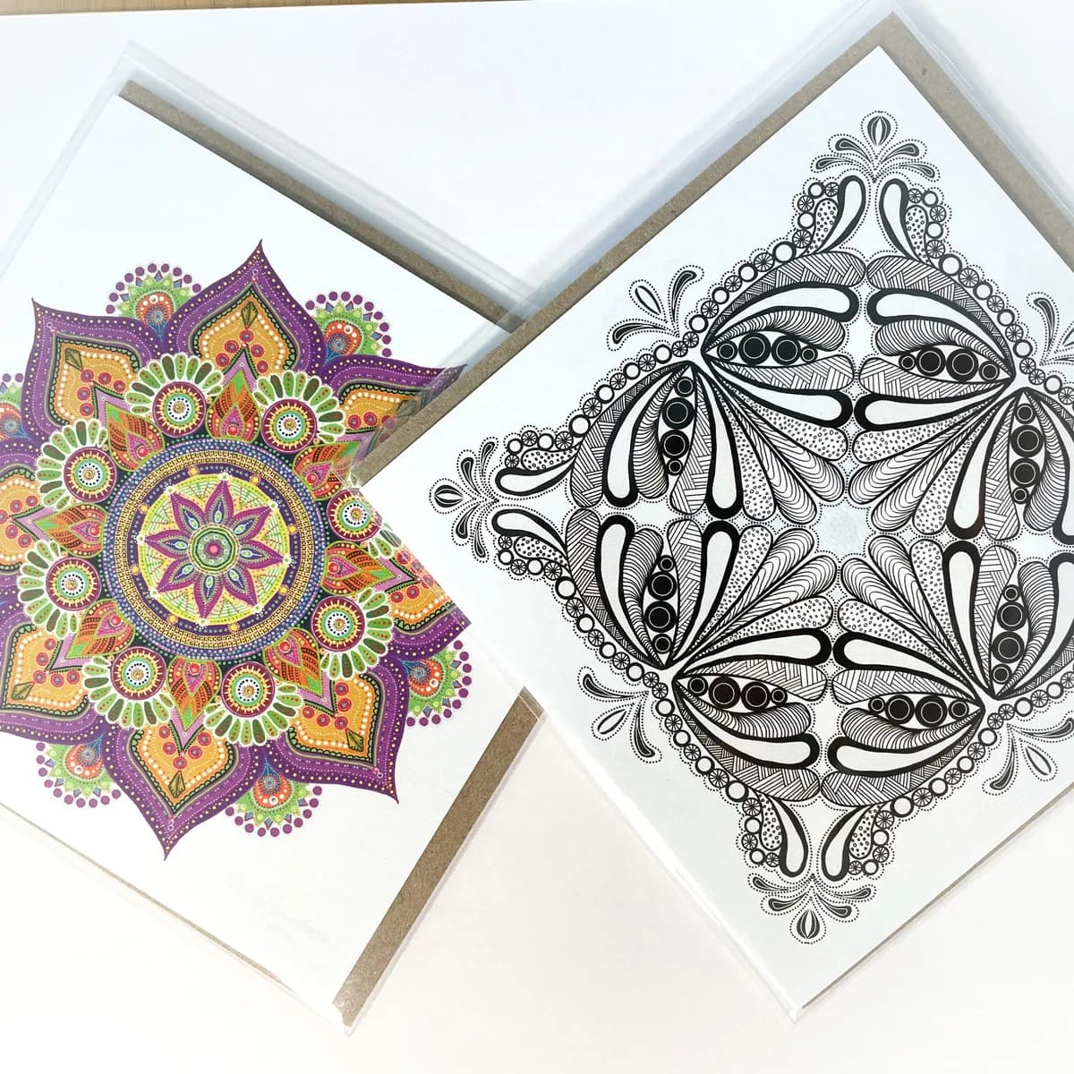 Mandala Cards, set of six