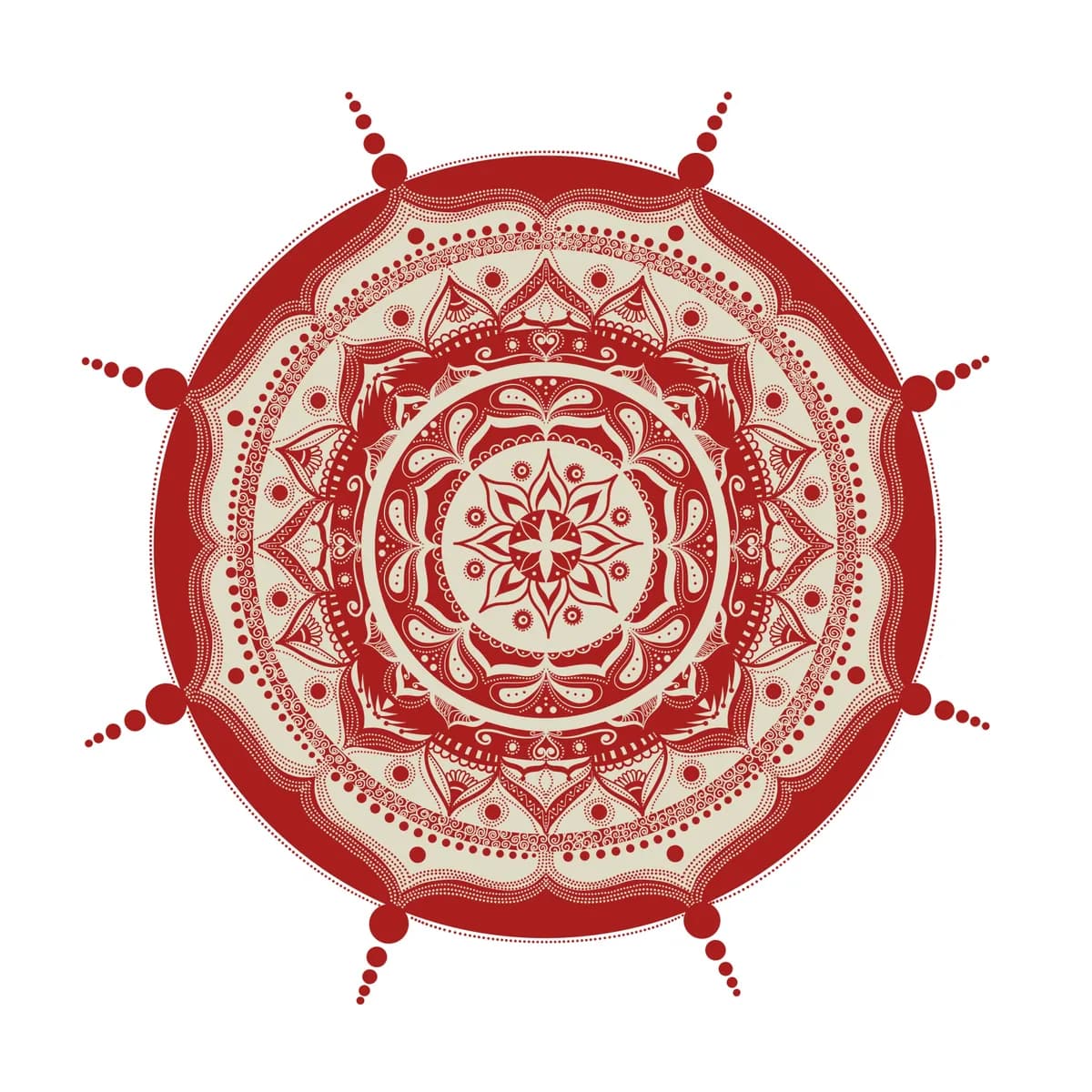 Mandala Cards, set of six