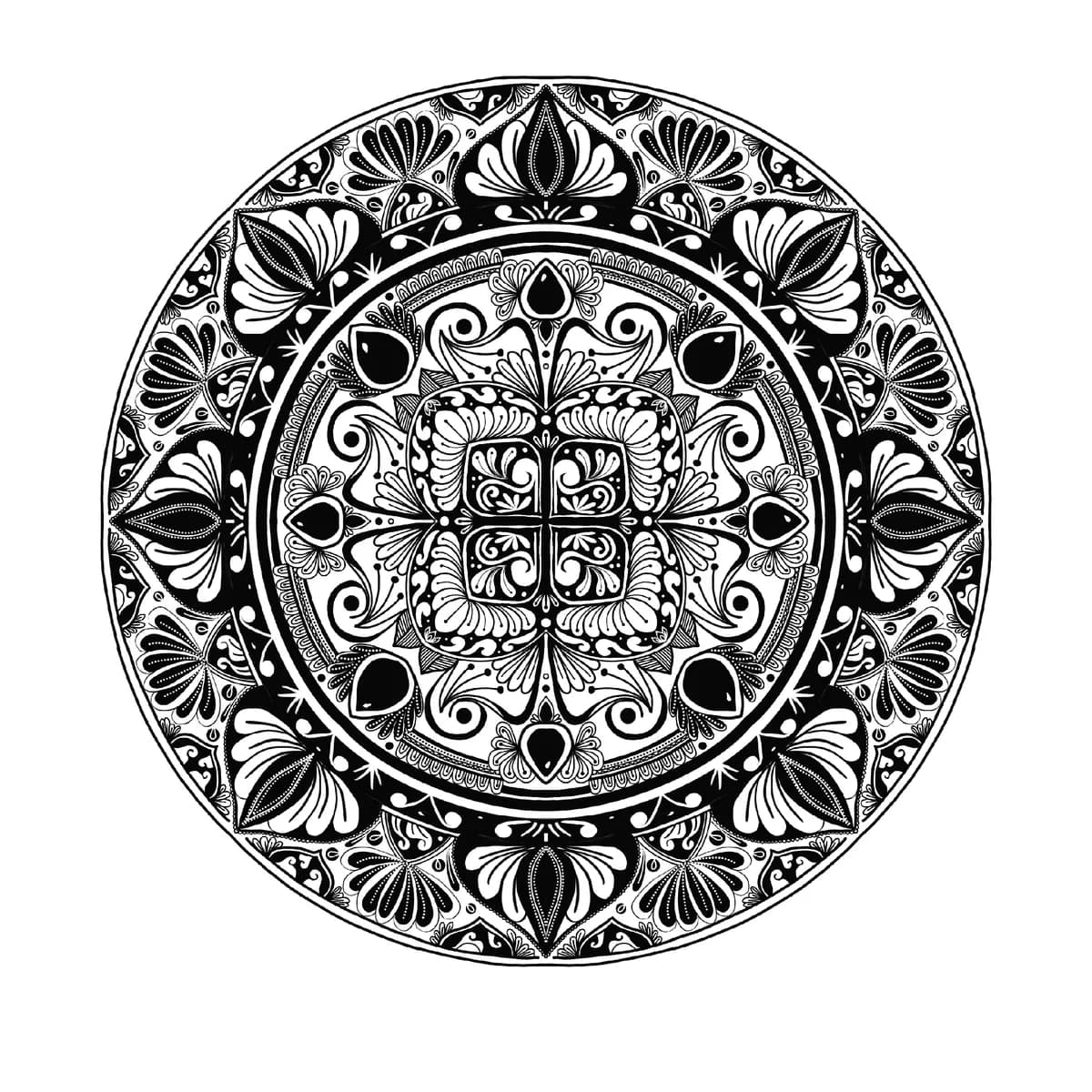 Mandala Cards, set of six